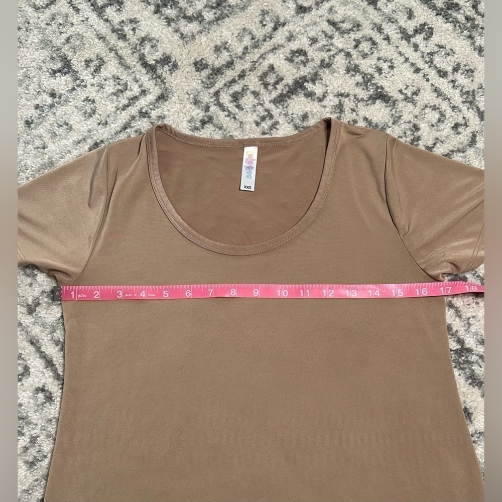 LuLaRoe Classic T in Tan Size XXS - Picture 6 of 11